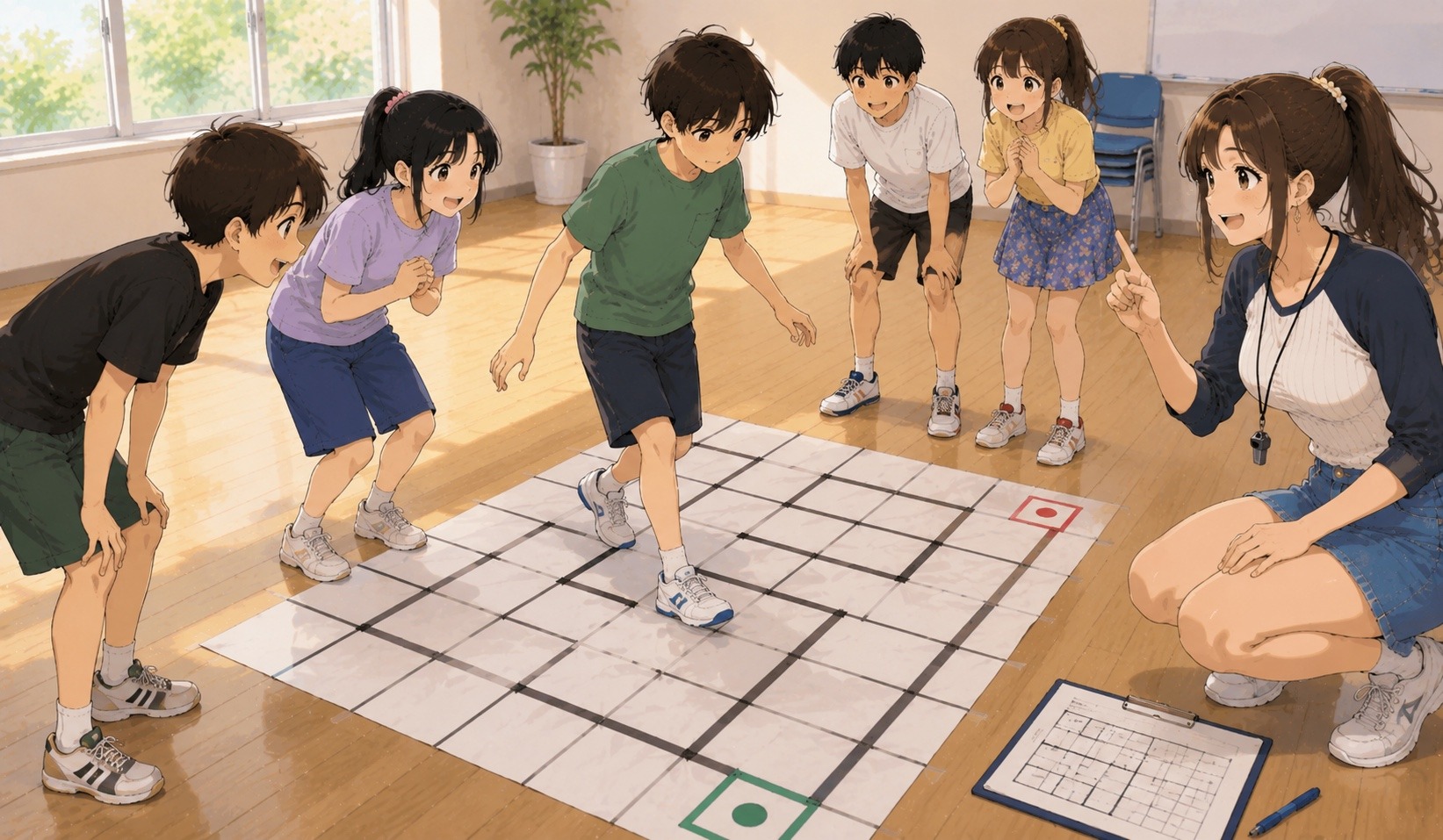 合作遊戲 – 隱形迷宮．考驗參加者互相提醒的能力
