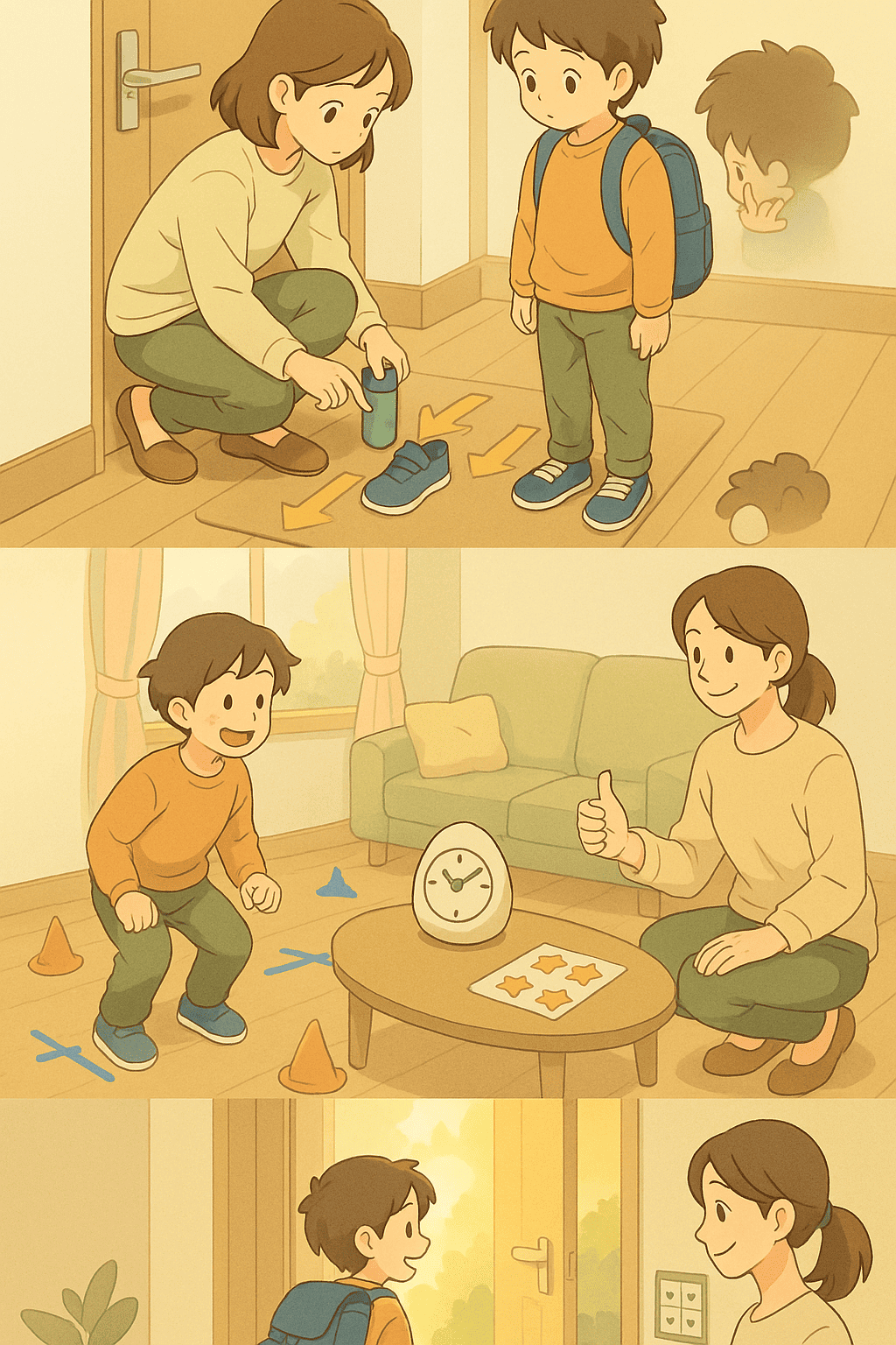 親子管教｜示範→試玩→開局：少說教、多行動的家規落地術