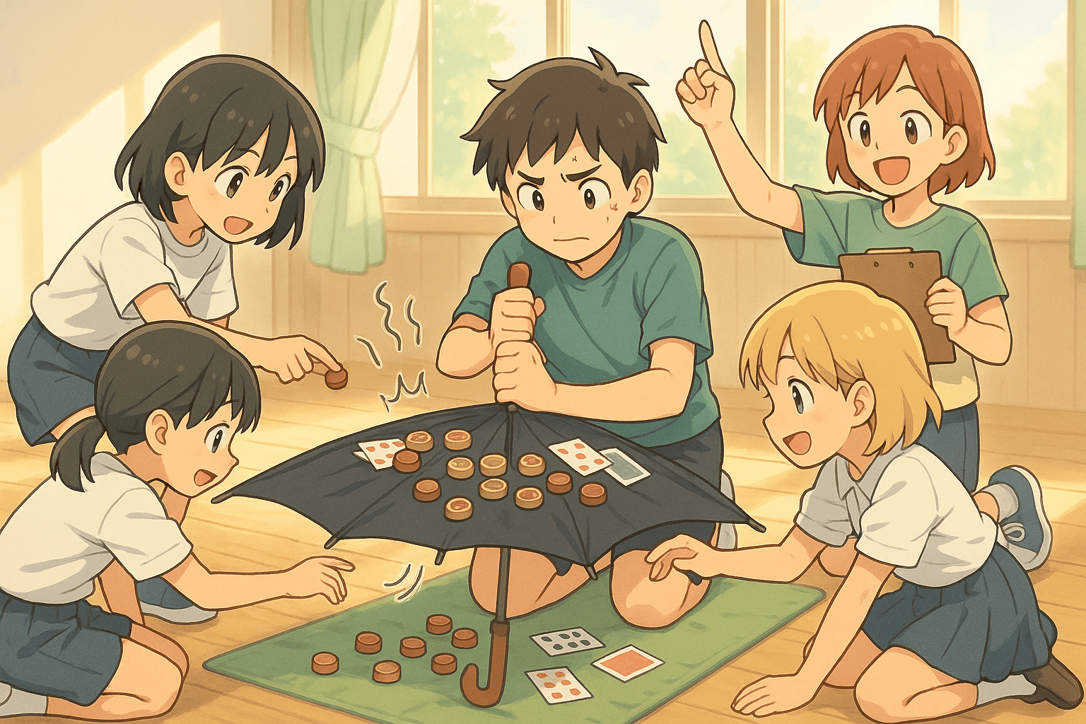 合作遊戲 – 傘心築塔