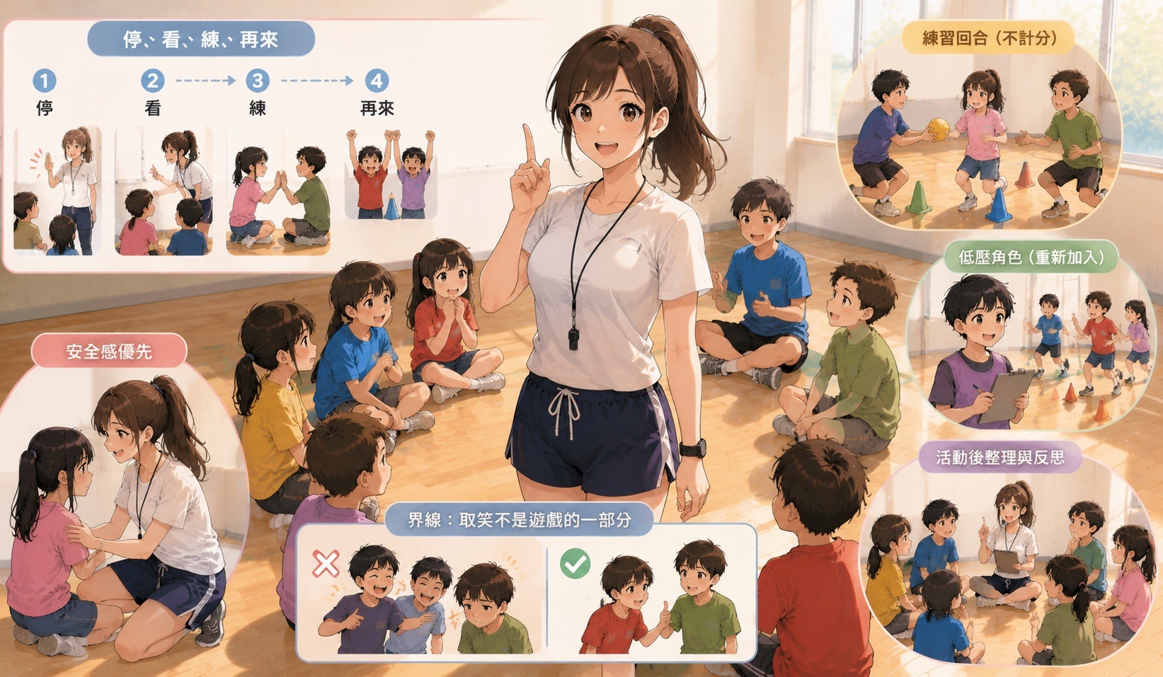 孩子被同伴取笑後不想玩怎麼辦：重建安全感與參與位置
