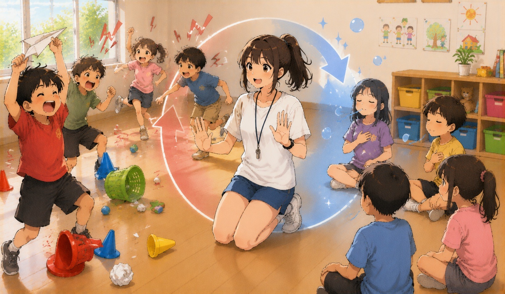 孩子玩到太興奮怎麼辦？不用吼叫的活動降溫技巧