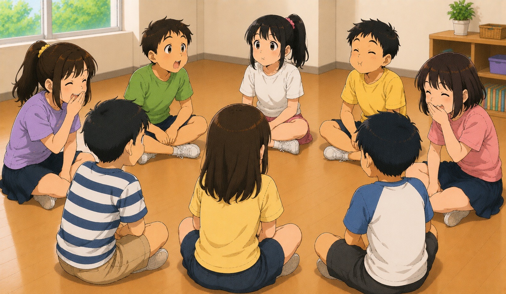 忍笑定力｜適合課堂暖身的專注力遊戲