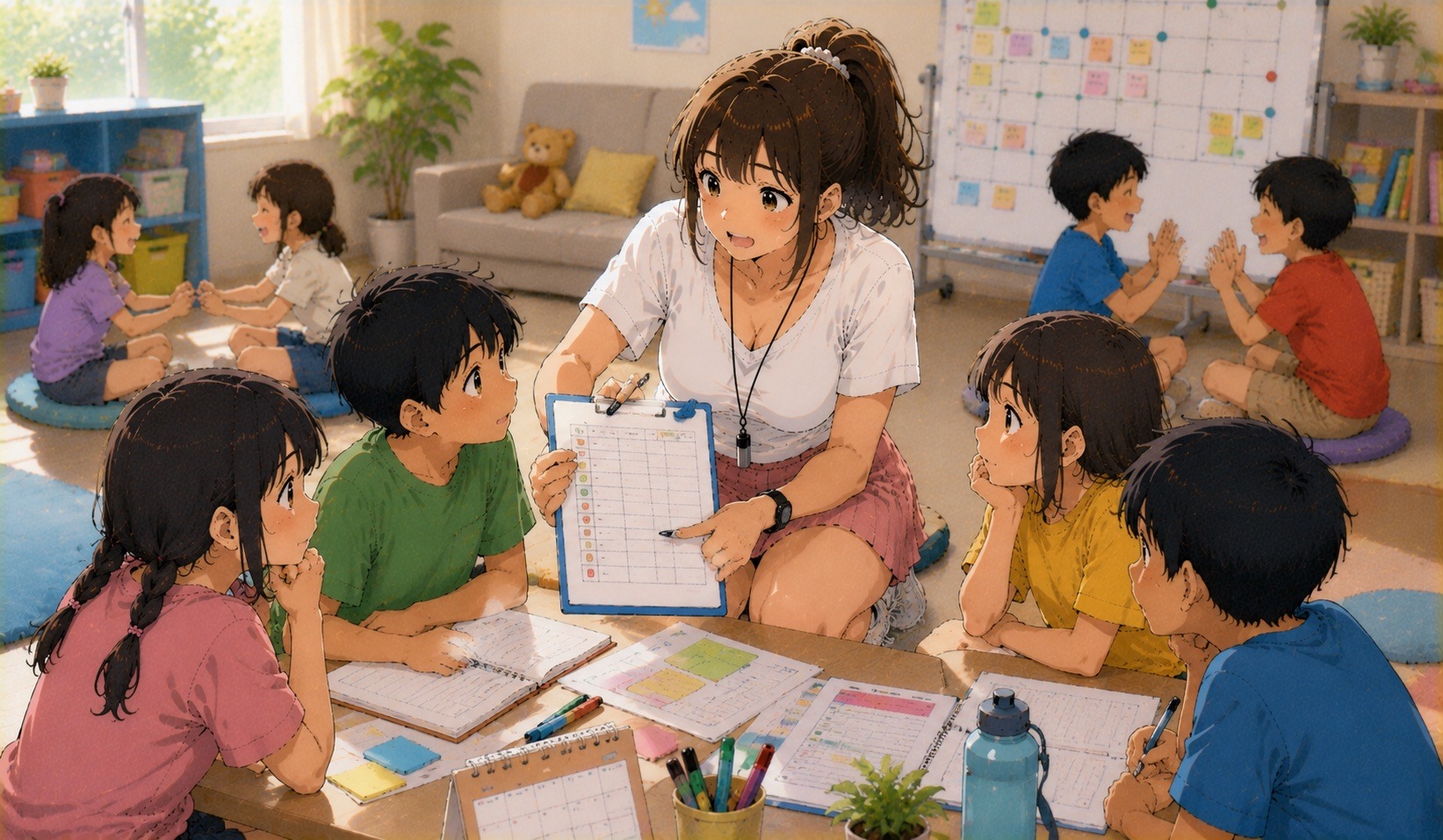 暑期兒童照顧壓力如何影響小組活動