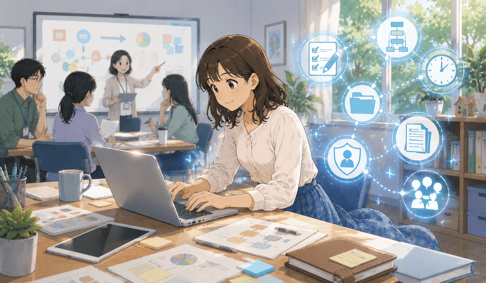 AI 可以幫社工整理會議紀錄嗎？