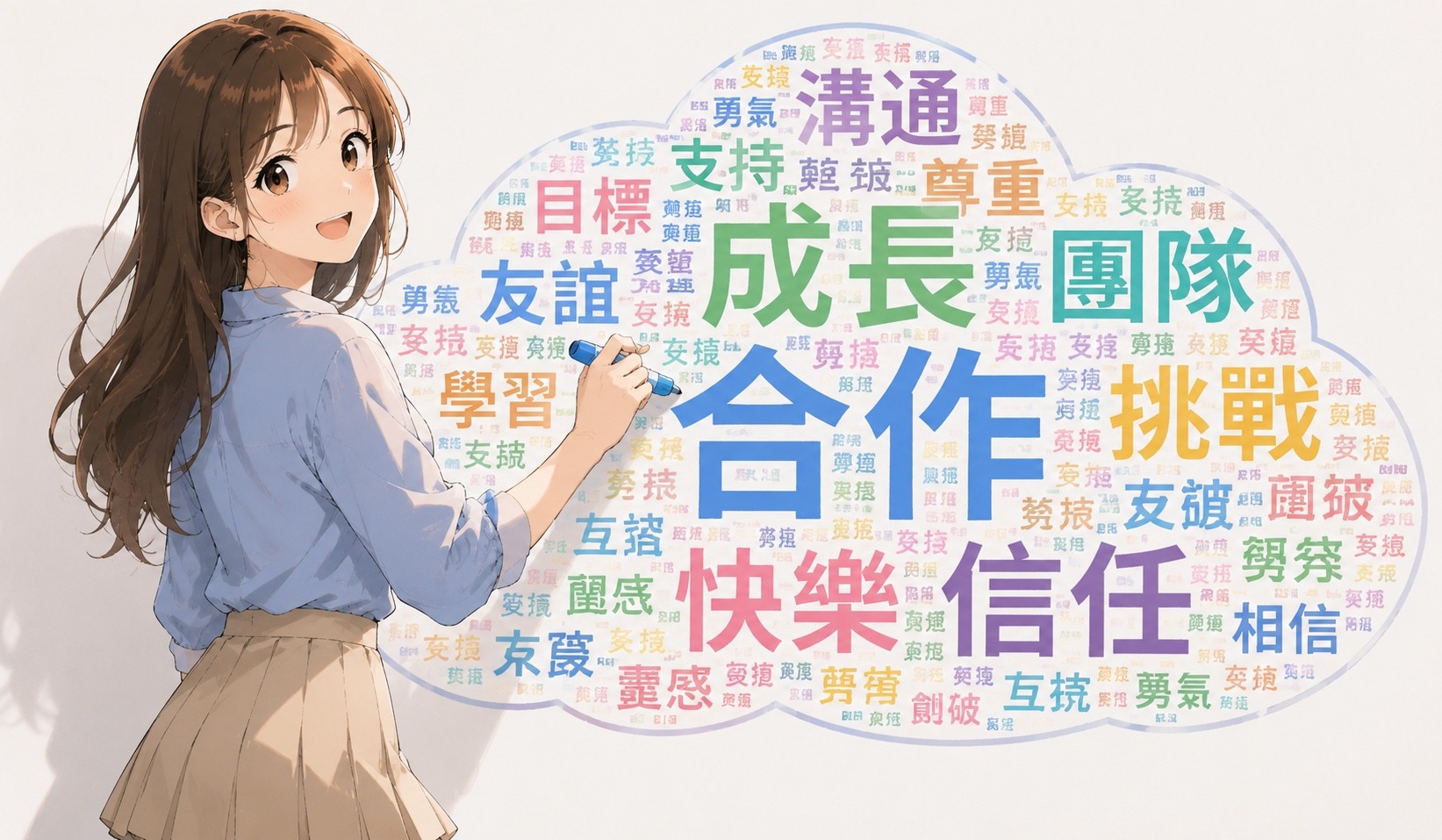 文字雲產生器｜QR Code 即時互動團隊訓練工具