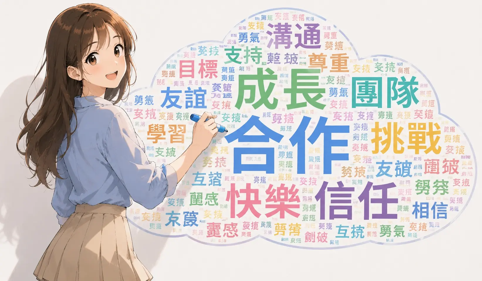 文字雲產生器｜QR Code 即時互動團隊訓練工具