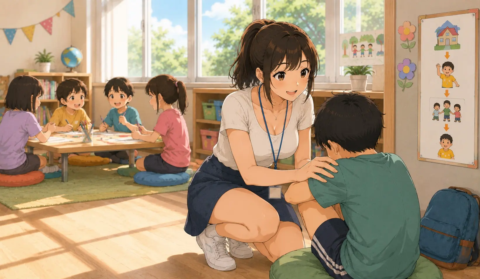 孩子轉校搬家後不適應：小組如何提供穩定感