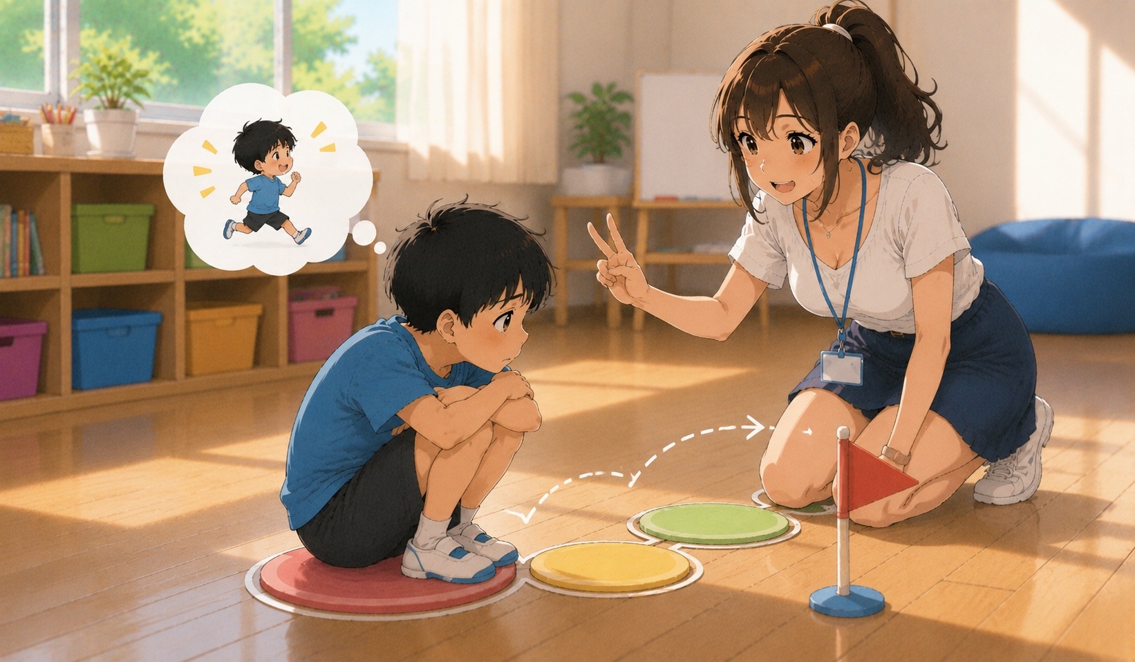 孩子太依賴大人不敢嘗試：建立可嘗試的安全階梯