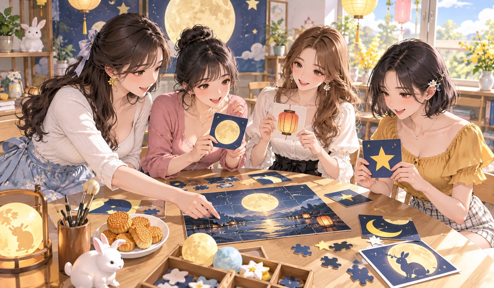 中秋節團康遊戲｜班級、營隊與親子活動可玩的8個活動