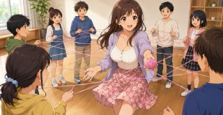 互相認識遊戲 - 蜘蛛編網 齊編織結實的網子